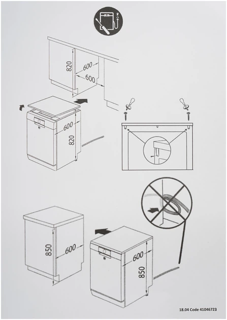 Zmywarka Candy H CF 3C7LFX - obraz 17