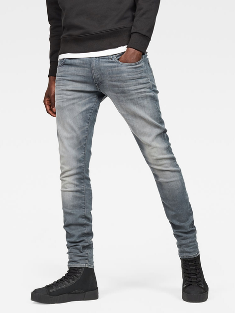 Джинсы мужские G-Star Raw D01159-9882-89 32-36 Серые (8719369389641 ...
