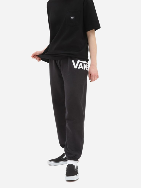 Spodnie dresowe damskie Vans VN0A7RMTBLK S Czarne (196244911216) - obraz 1