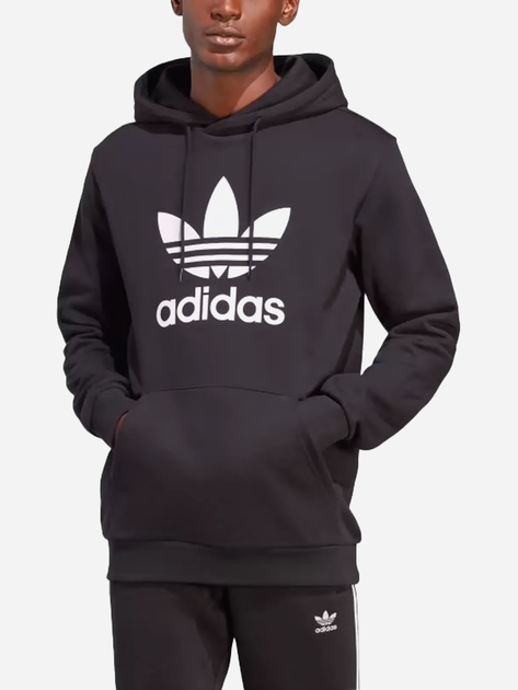 Bluza męska z kapturem Adidas IA4883 L Czarna (4066745539805) - obraz 1