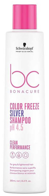 Szampon Schwarzkopf Professional BC Bonacure Color Freeze Silver 250 ml (4045787723472) - obraz 1