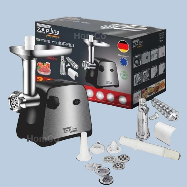 Електромясорубка 3 в 1 Zepline ZP-203 3800 Вт (43337-ZP-203_1824