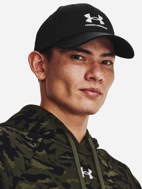 Кепка чоловіча Under Armour Branded Lockup Adj 1381645-001 One Size Чорна (196884130190)