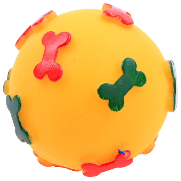 Zabawka dla psa Chico Piłka winylowa 6 cm (5901947638606) - obraz 1
