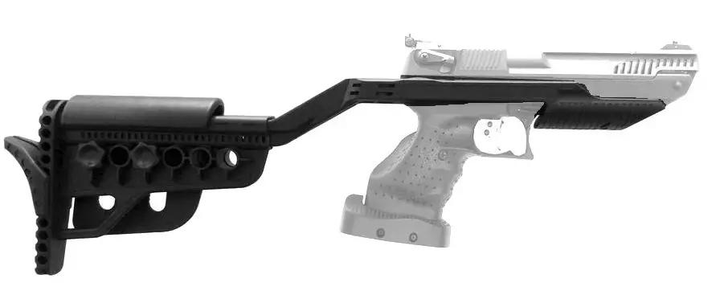 Приклад телескопічний Zoraki для пістолета HP-01 - зображення 1