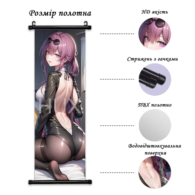Гобелен аниме игры Genshin Impact, 25х75 см (GABGEN 0002) - Фото 4 Гобелен аниме игры Genshin Impact, 25х75 см (GABGEN 0002) - изображение 4