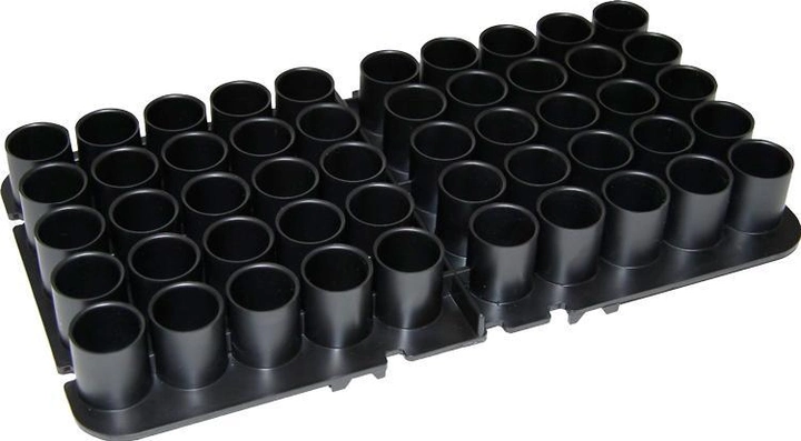 Підставка MTM Shotshell Tray на 50 глакоствольних патронів 20 кал. Колір - чорний - зображення 1