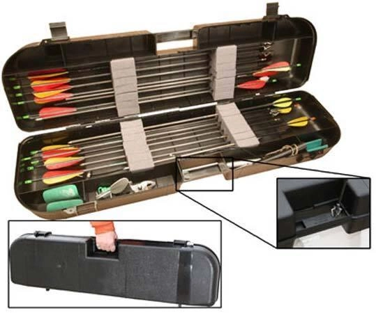 Кейс MTM Arrow Plus Case для 36 стрел и прочих комплектующих. Цвет – черный. - изображение 1