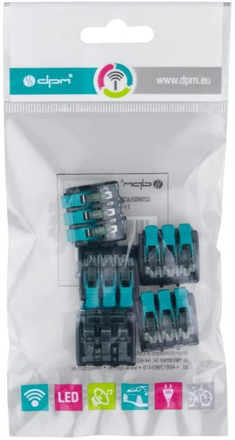 Szybkozłączka instalacyjna linka DPM 3 otwory 5 szt (BMSZ03N) (5906881216996) - obraz 6