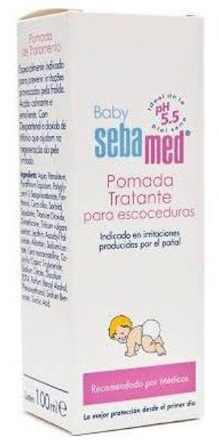 Крем Sebamed Baby Diaper Rash Cream 100 мл (4103040119735) - зображення 1