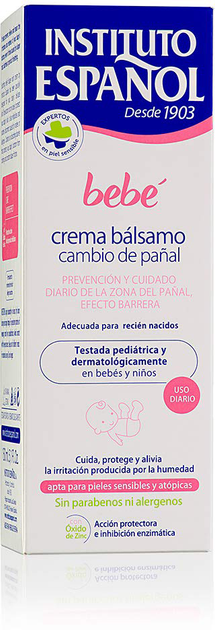 Лосьйон Instituto Espanol Baby Balm Cream 150 мл (8411047101452) - зображення 1