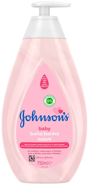 Żel Johnson's Baby do kąpieli 750 ml (3574669908948) - obraz 1