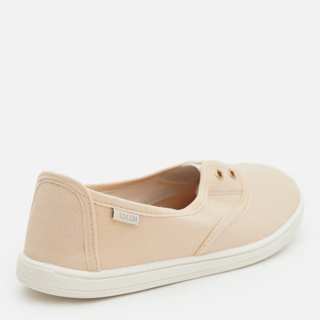 Женские слипоны OLDCOM Sarah W 36 23 см Бежевые (4841347041525) - изображение 4