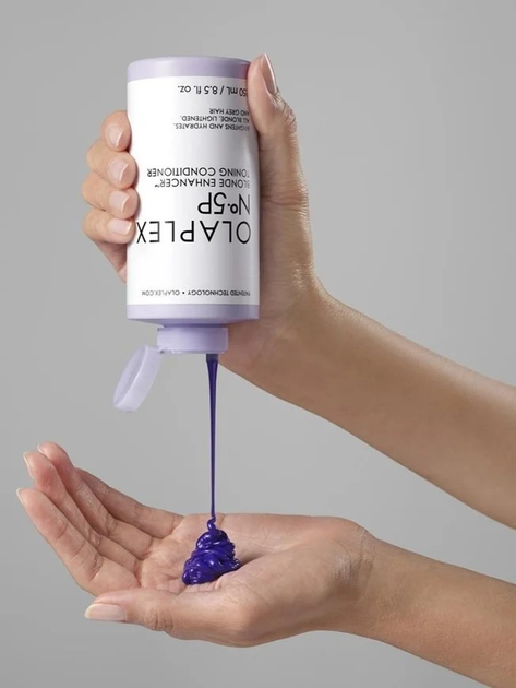 Odżywka do włosów Olaplex No. 5P Blonde Enhancer Toning Conditioner Global 250 ml (850045076290) - obraz 4