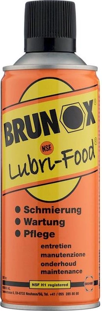 Масло Brunox Lubri Food спрей 400 мл (BR040LF) - изображение 1