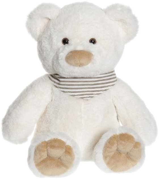 Maskotka Teddykompaniet Ecofriends Malte Niedźwiedź z szalikiem 27 cm (7331626028974) - obraz 1