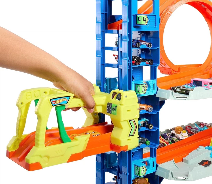 Трек Хот Вилс Легендарный Мега Гараж Hot Wheels City Ultimate