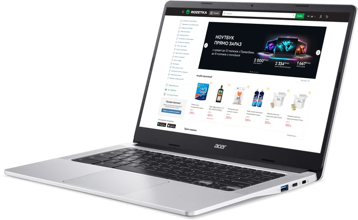 Ноутбук Acer Chromebook 314 CB314-3H-C13N (NX.KB4EU.002) Pure