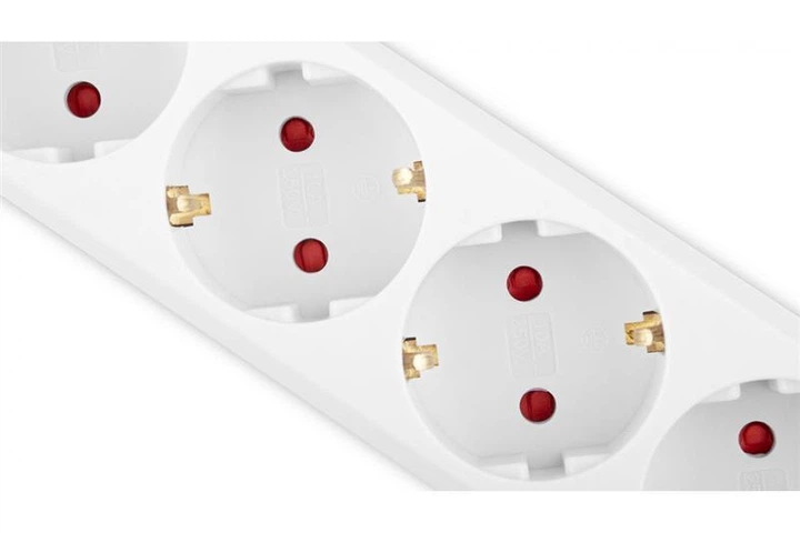 Фільтр живлення REAL-EL RS-Protect M 1.8м Білий (EL122300025) - Фото 5 Фільтр живлення REAL-EL RS-Protect M 1.8м Білий (EL122300025) - изображение 5