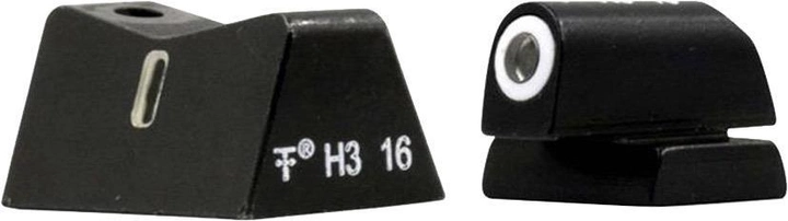 Комплект мушка і цілик XS Sights Tritium для Beretta Brigadier,Elite 92,Elite 96 - зображення 2