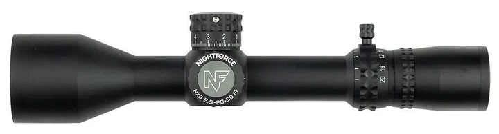 Прицел Nightforce NX8 2.5-20x50 F1 ZeroS Dig PTL. Сетка Mil-C с подсветкой - изображение 1