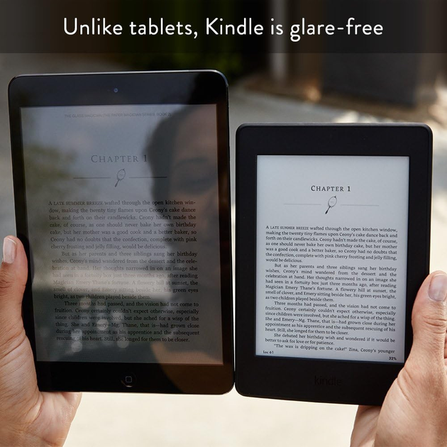 Amazon Kindle Paperwhite 第7世代4GB Amazon Kindle Paperwhite 7th Gen. Black – фото, отзывы