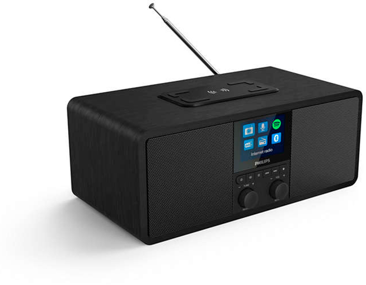 Głośnik przenośny z wbudowanym radiem Philips TAR8805 Black (TAR8805/10) - obraz 4