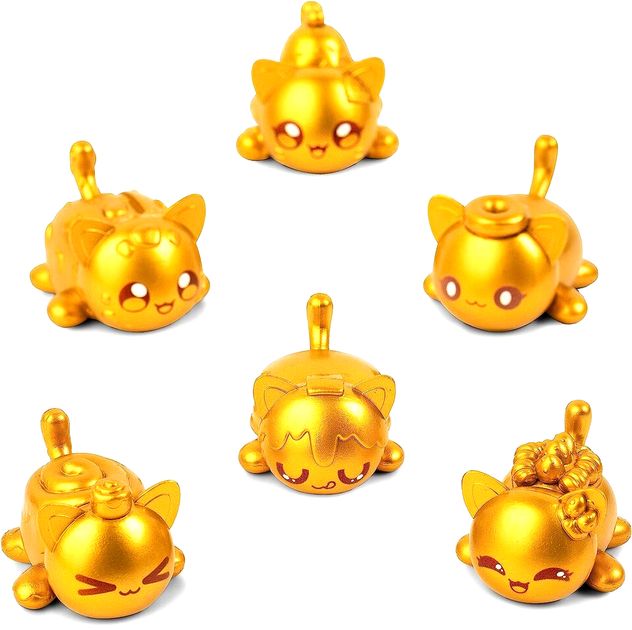 Zestaw figurek Aphmau Mystery MeeMeow Gold (0810054662723) - obraz 3