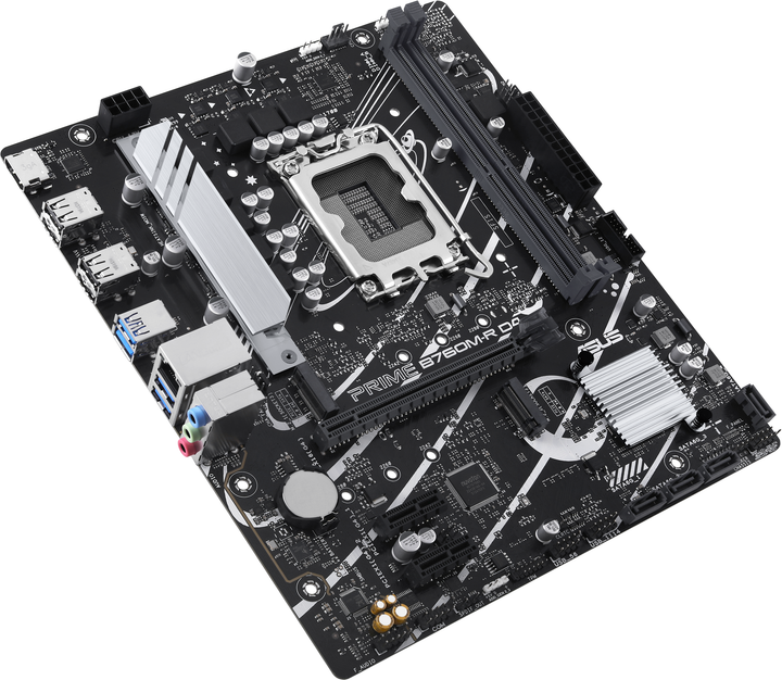 Материнская плата ASUS PRIME B760M-R D4 (s1700, Intel B760, PCI