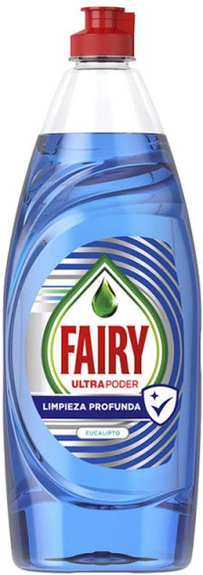 Płyn do mycia naczyń Fairy Ultra Poder Extra Higiene Lavavajillas Concentrado Eucalyptus 500 ml (8006540236192) - obraz 1