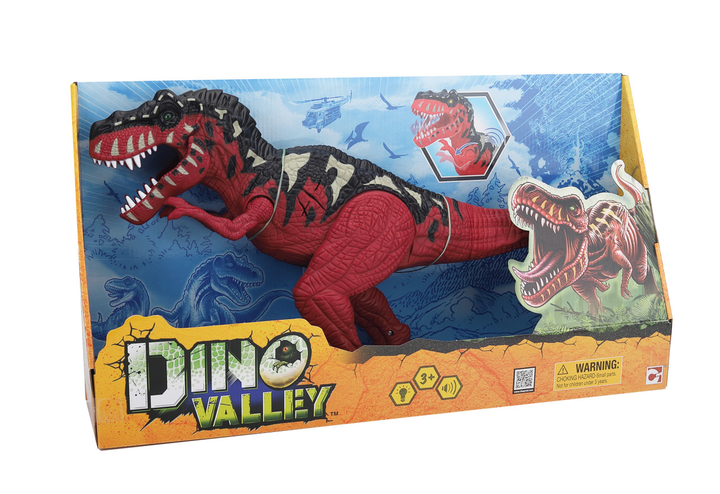 Фігурка Dino Valley Dino Valley Light & Sound T Rex 30 см (4893808421216) - зображення 1