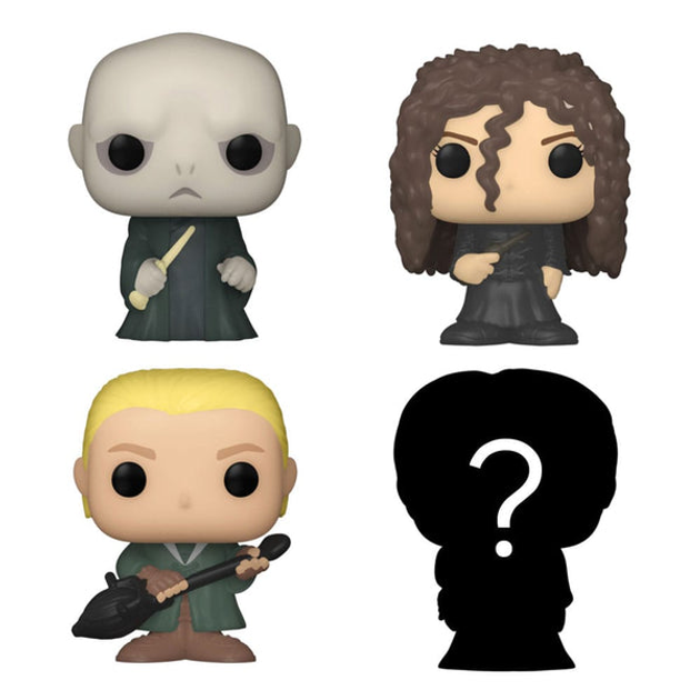 Zestaw figurek Funko Bitty Pop Harry Potter Voldemort 2.5 cm 4 szt (0889698713184) - obraz 2