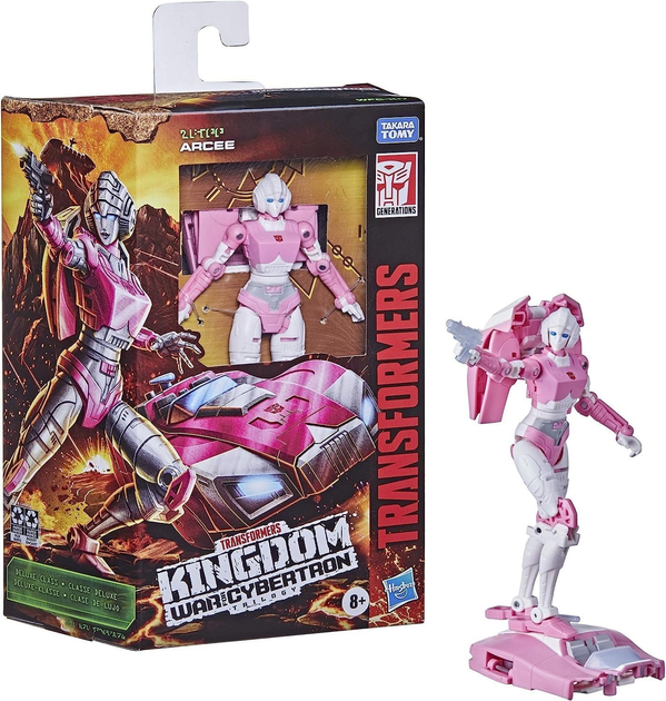 Robot transformujący Hasbro Generations War For Cybertron Kingdom Deluxe Arcee (5010993782352) - obraz 1
