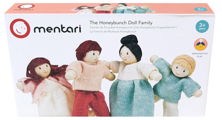 Набір фігурок Mentari - Honeybunch Family 4 шт (0191856076537) - зображення 2