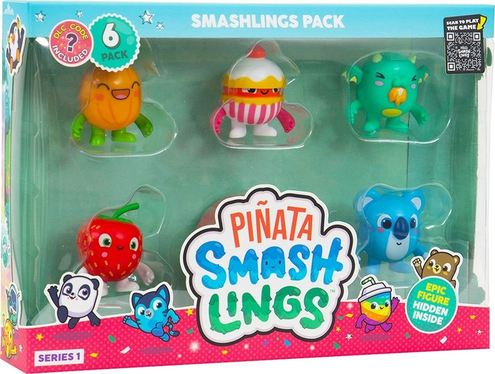 Zestaw figurek Pinata Smashlings 6 szt (7290117584965) - obraz 1