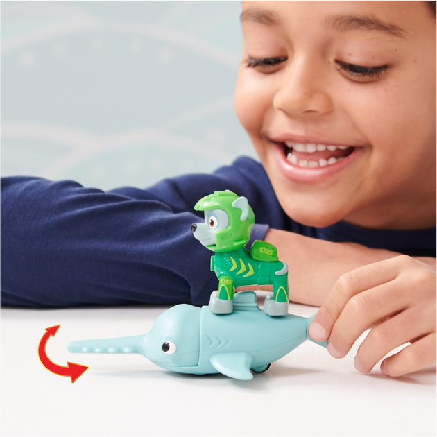 Набір фігурок Spin Master Paw Patrol Aqua Hero Pups Rocky 2 шт (0778988446805) - зображення 4