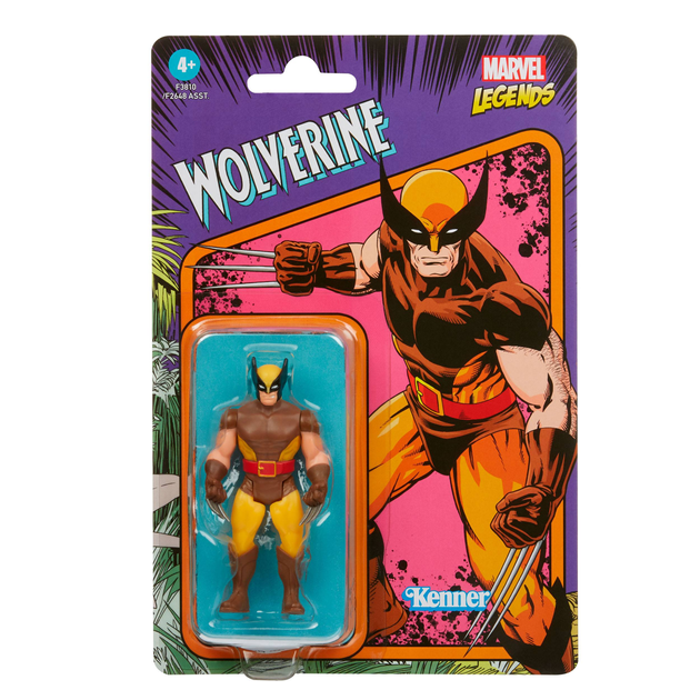 Фігурка Hasbro Marvel Legends Retro Wolverine 10 см (5010993947577) - зображення 1