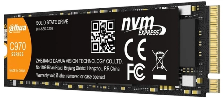 SSD диск Dahua C970 1TB M.2 2280 PCIe 4.0 x4 3D NAND (TLC) (DHI-SSD-C970N1TB) - зображення 3