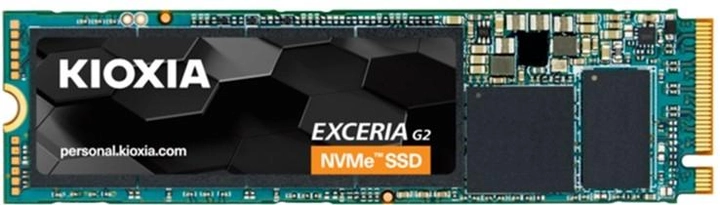 Dysk SSD KIOXIA EXCERIA G2 2TB M.2 2280 NVMe PCIe 3.0 TLC (LRC20Z002TG8) - obraz 1