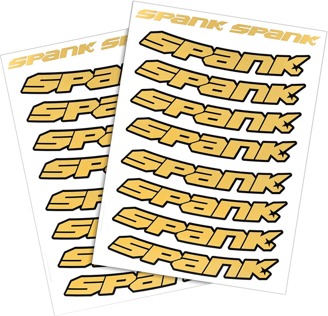 Наклейки на обода Spank Decal Kit Yellow (V01F99PVC034SPK) 