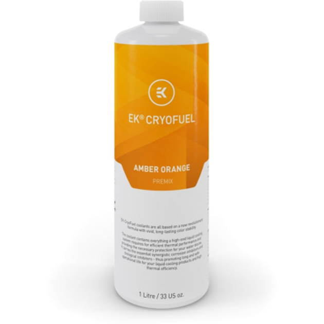 Охлаждающая жидкость Ekwb EK-CryoFuel Amber Orange (Premix 1000mL) (3831109810408) - изображение 1