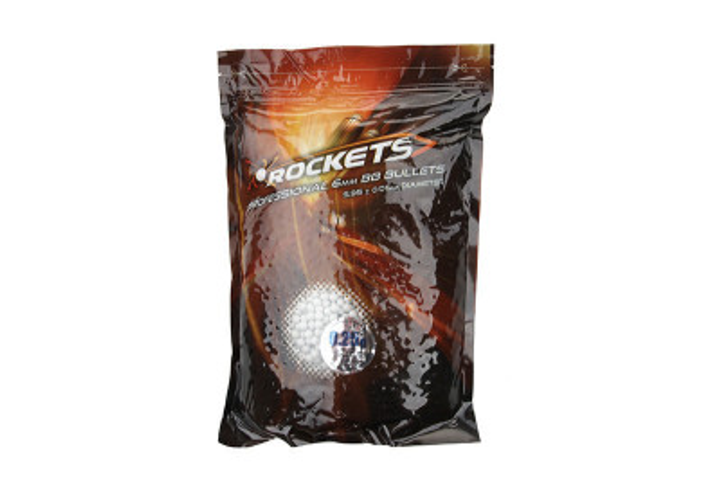 Страйкбольні кулі Rockets Professional 0,25g 2kg - зображення 1