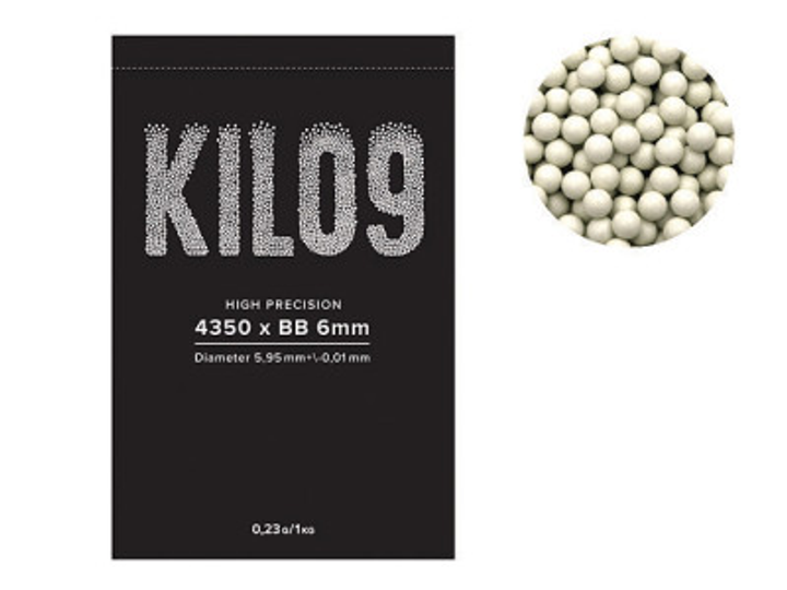 Страйкбольні кулі Kilo9 0.23g 1kg - изображение 1