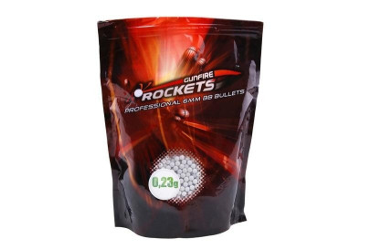 Страйкбольні кулі Rockets Professional 0,23 g 2 kg 8700 BBs - зображення 1