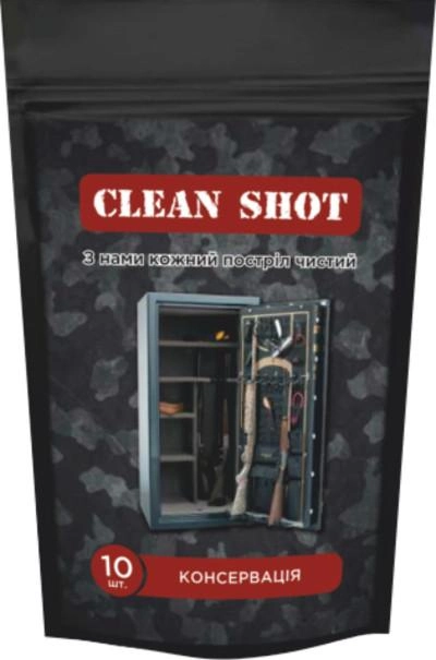 Серветки для зберігання та консервації зброї Clean Shot - изображение 1