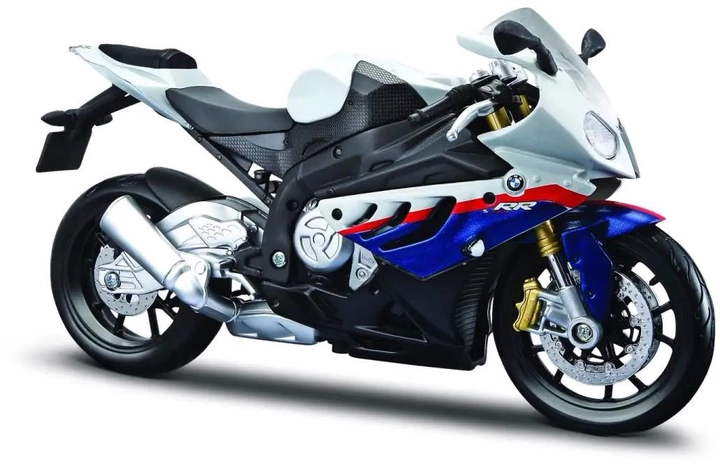 Металева модель мотоцикла Maisto BMW S 1000 RR 1:12 (5902596682057) - зображення 1