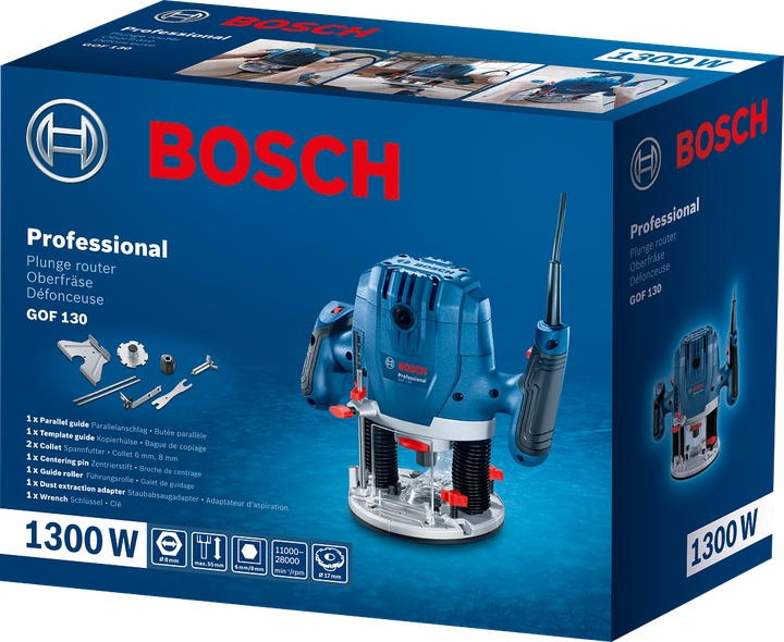 Фрезер Bosch Professional GOF 130, 1300 Вт, 28000 об/хв (06016B7000) - зображення 8