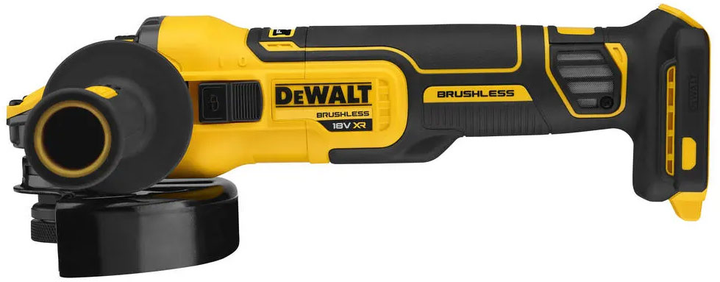 Bezszczotkowa akumulatorowa szlifierka kątowa DeWalt DCG409NT bez akumulatora i ładowarki (DCG409NT) - obraz 3