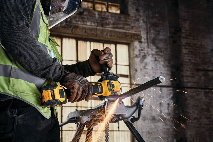 Bezszczotkowa akumulatorowa szlifierka kątowa DeWalt DCG409NT bez akumulatora i ładowarki (DCG409NT) - obraz 11