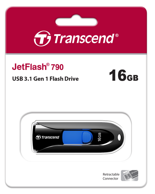 Pendrive Transcend JetFlash 790 16GB (TS16GJF790K) - obraz 5